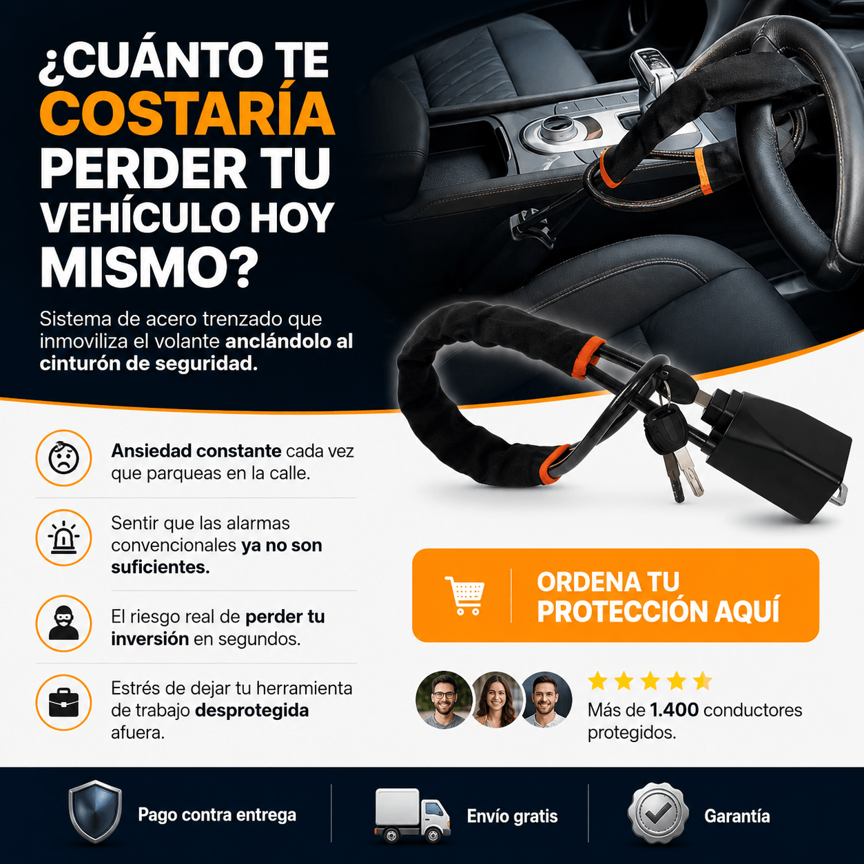 CARLOCK® El blindaje ANTI-ROBO que necesita tu carro!