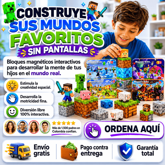 MINECRAFT FUEGO, HIELO, LUNA Y NATURALEZA Cuatro mundos para desarrollar su mente!