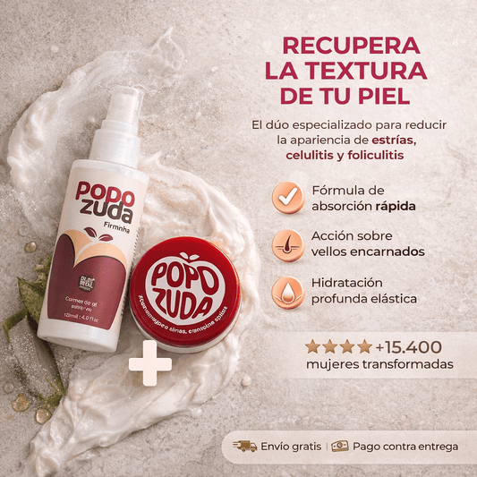 KIT POPOZUDA® Recupera la textura de tu piel.