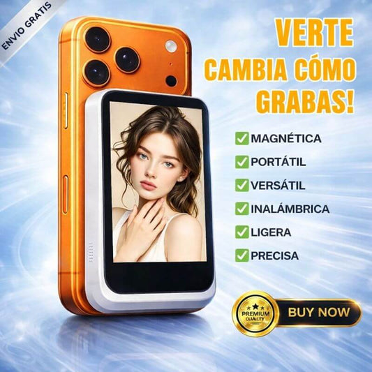 SelfieMax® Graba, encuadra y sonríe sin adivinar!
