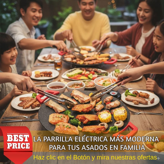 TableGrill® Eléctrica Revolución en tus comidas.
