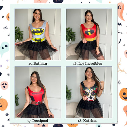 Body Halloween: Diseño exclusivo y comodidad total.