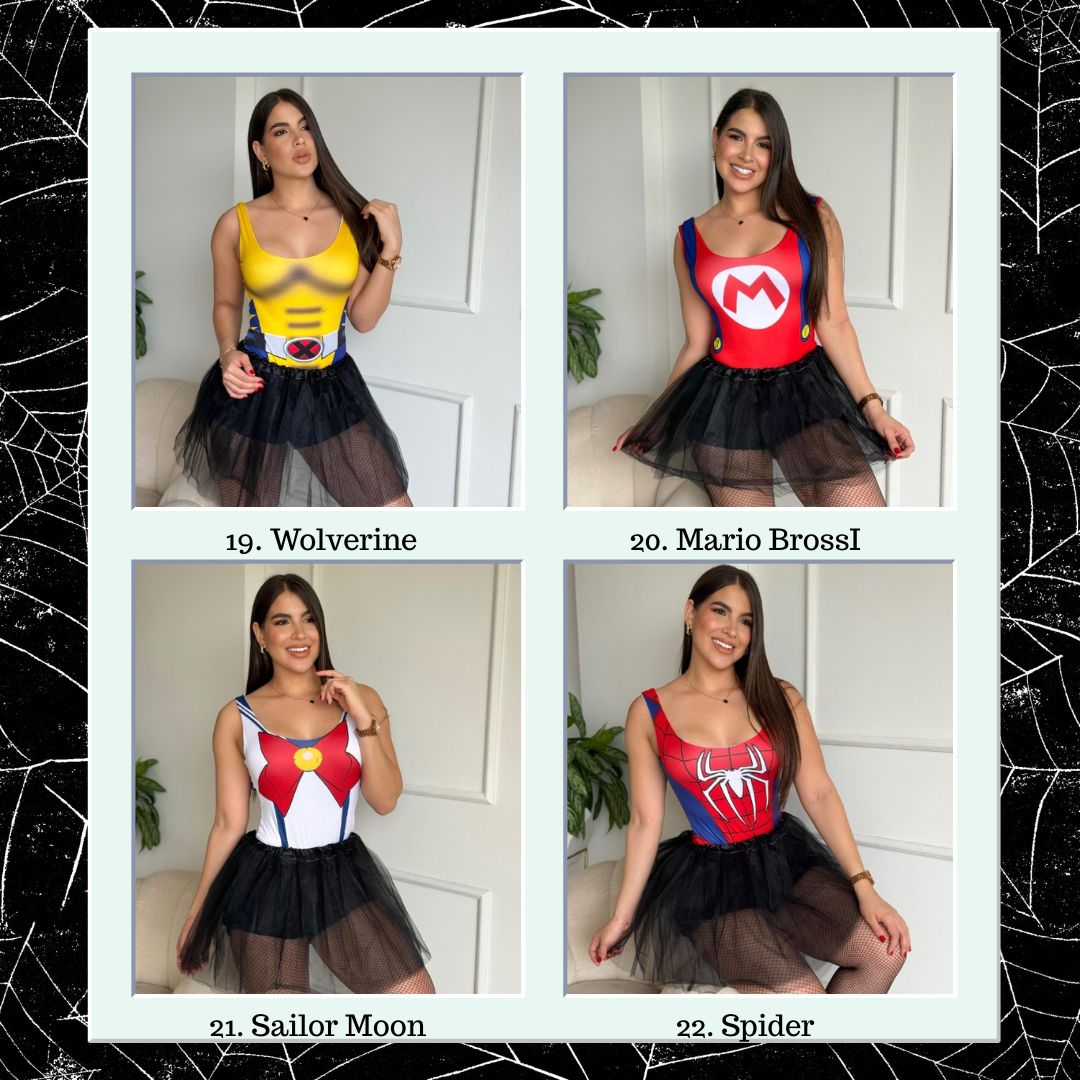 Body Halloween: Diseño exclusivo y comodidad total.