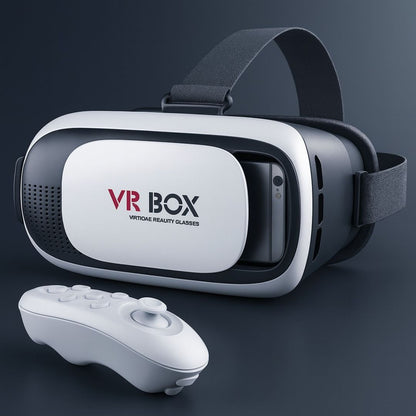 Gafas 3D + Control Bluetooth - Experiencia 360° Interactiva