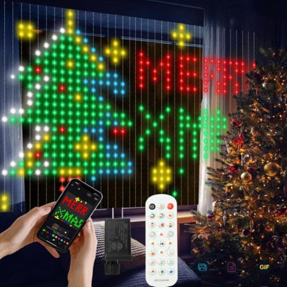 Cortina Led Smart 2Mts x 2Mts. Crea, cambia y deslumbra con cada luz.