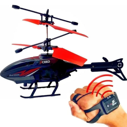 Helicóptero RC, Vuela con solo mover tu mano!