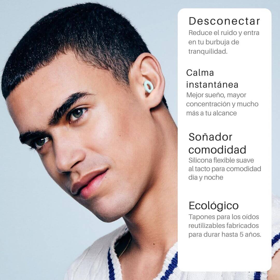 EarPlugs® Reduce el ruido, encuentra la calma.
