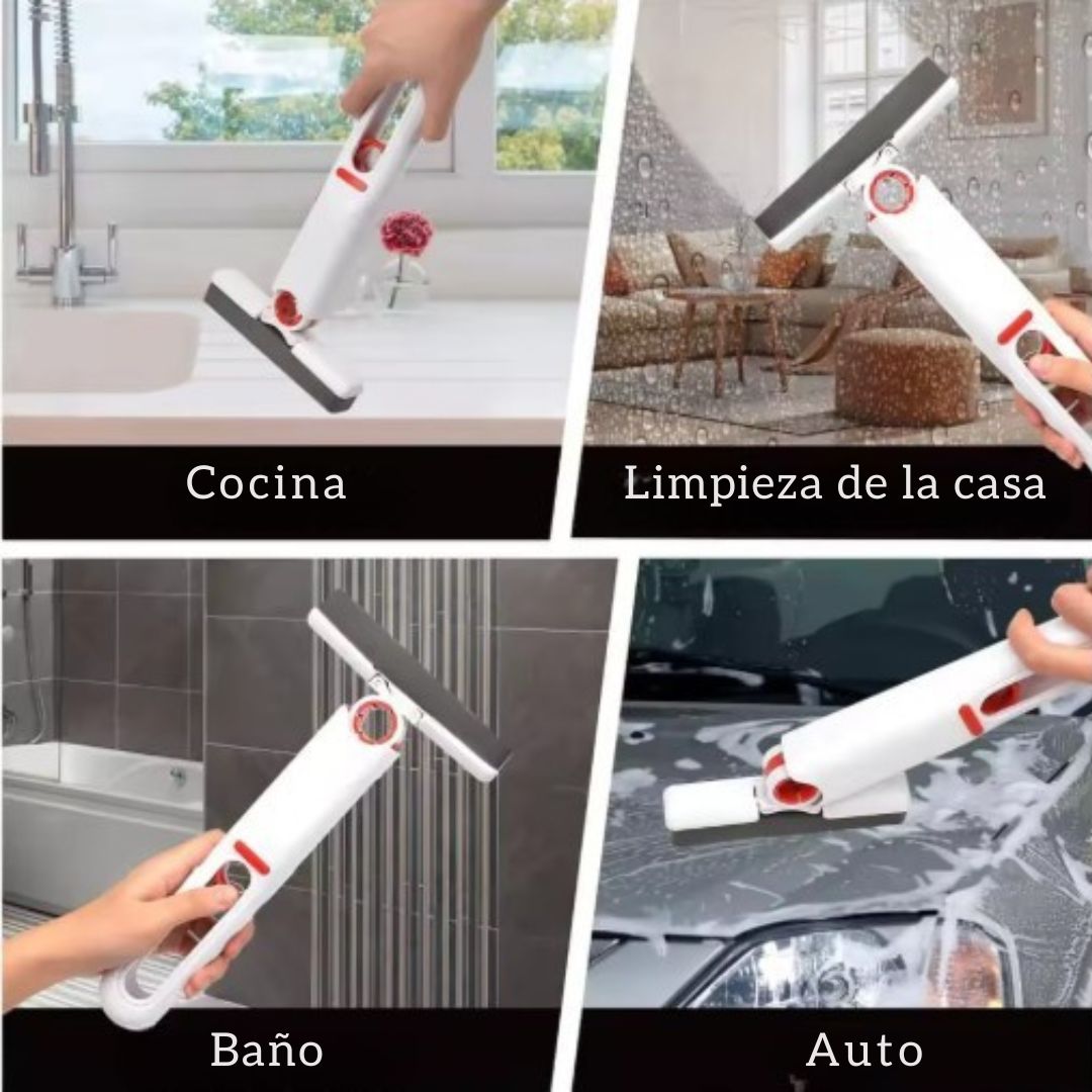 Combo Limpieza 5 en 1! Pisos, vidrios y cocina impecables en minutos.