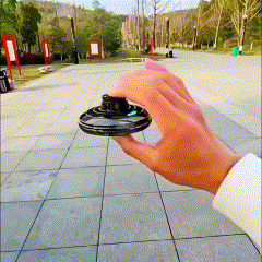 Ovni Spinner gira, brilla y vuelve a tus manos como si fuera magia.