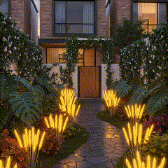 Set x10 und. Espigas de Luz Led solar, Ilumina con abundancia.