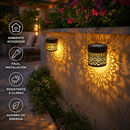 LAMPARA SOLAR MANDALA
